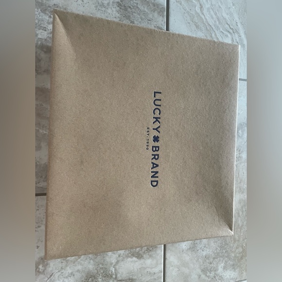 NWT Lucky Brand LK Karston Suede Sandal Wedges - Picture 15 of 15